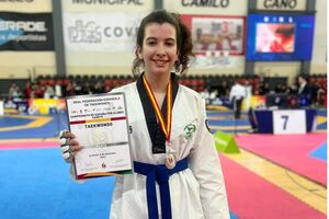 Amanda Jiménez se consolida en el taekwondo nacional
