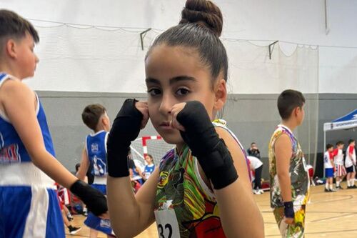 María Pavón Salguero, nueva Campeona de Andalucía alevín de boxeo formas
