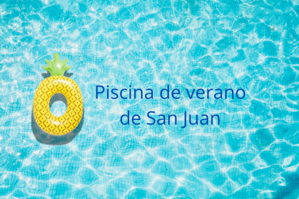 Verano en la piscina municipal de San Juan