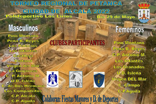 Torneo regional de Petanca en Alcalá