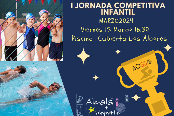 Jornada de natación infantil