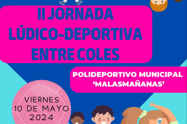 Jornada lúdico deportiva entre coles