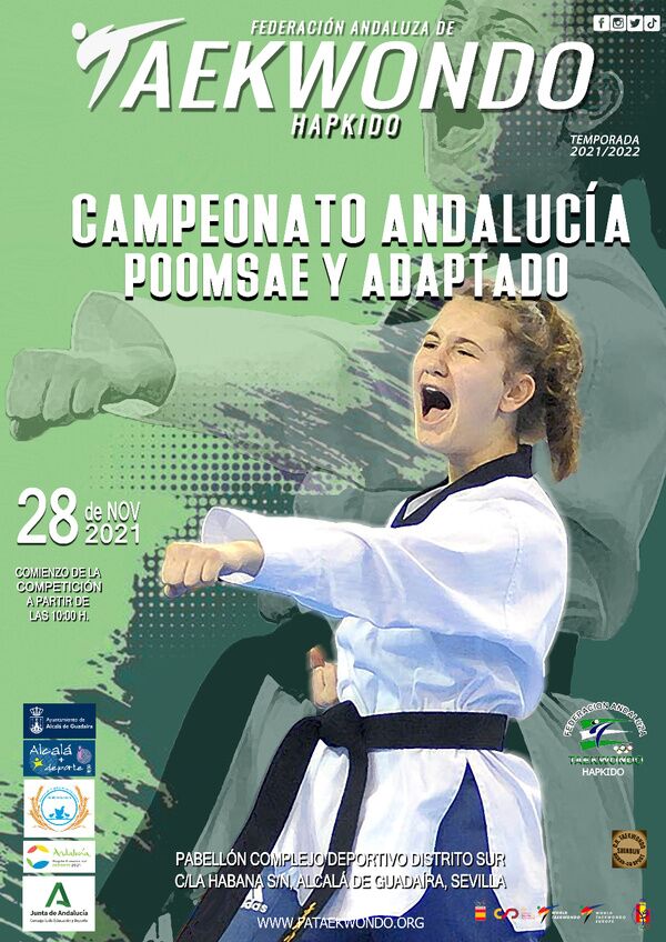 Alcalá acoge el Campeonato de Andalucía Poomsae y adaptado