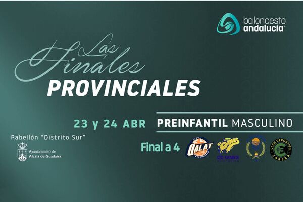 Finales provinciales andaluzas de baloncesto en Alcalá