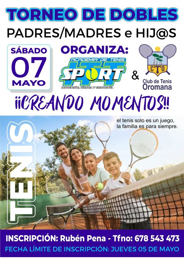 Torneo de dobles en el Club de Tenis Oromana