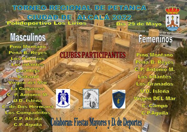 Torneo regional de Petanca en Alcalá