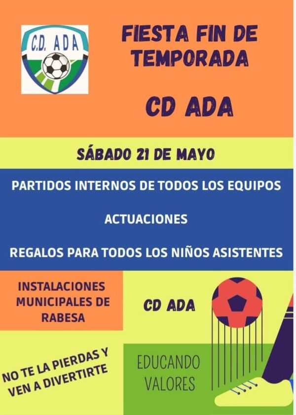 Fiesta del CD ADA como fin de temporada