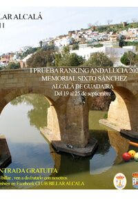 I Prueba Ranking Andalucía 2022 de billar a tres bandas