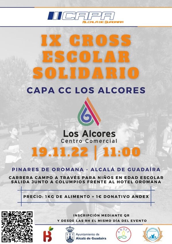 IX Cross Escolar Solidario en Los Alcores