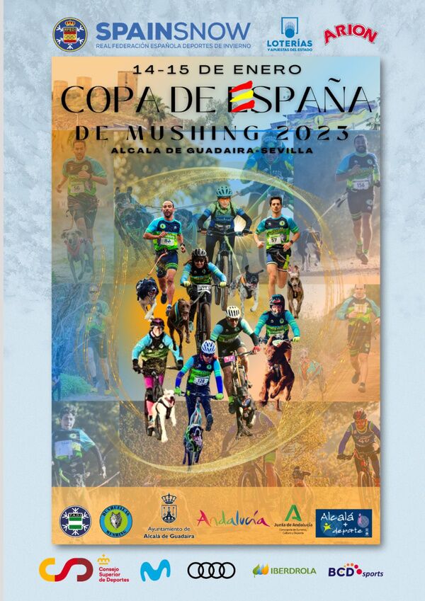 Copa de España de Mushing 2023 en Alcalá