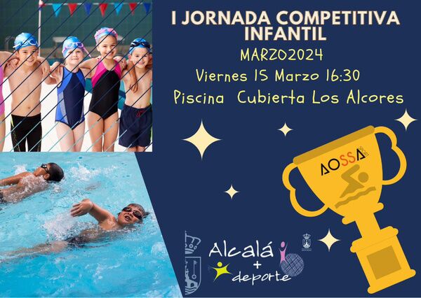 Jornada de natación infantil