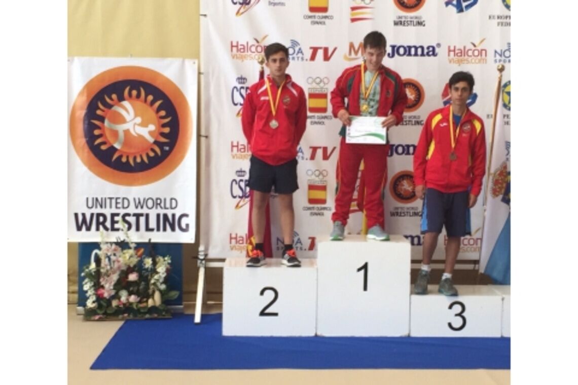 LOS ALCALAREÑOS ANDRÉS ROMERO Y PABLO PALLARÉS SE SUBEN AL PODIUM EN EL CAMPEONATO INTERNACIONAL DE JÓVENES PROMESAS DE LUCHAS OLÍMPICAS