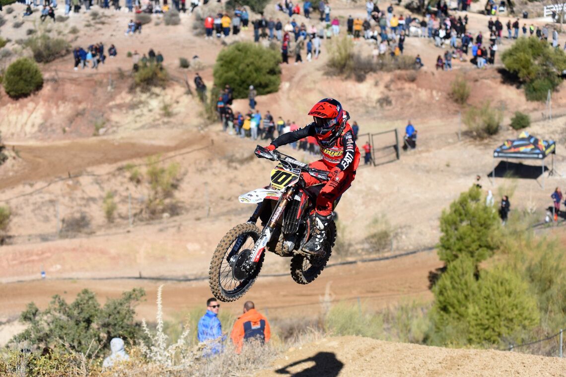 El piloto alcalareño del 101 Motorsport Antonio Villegas se proclama Campeón de Andalucía de motocross en la categoría de MX3