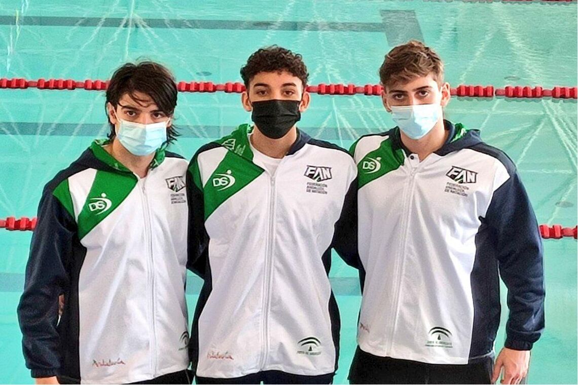 Ilias El-Fallaki, Adrián Martínez y Jorge Pérez, logran grandes victorias con la selección andaluza, en el Dual Meet Portugal-Andalucía