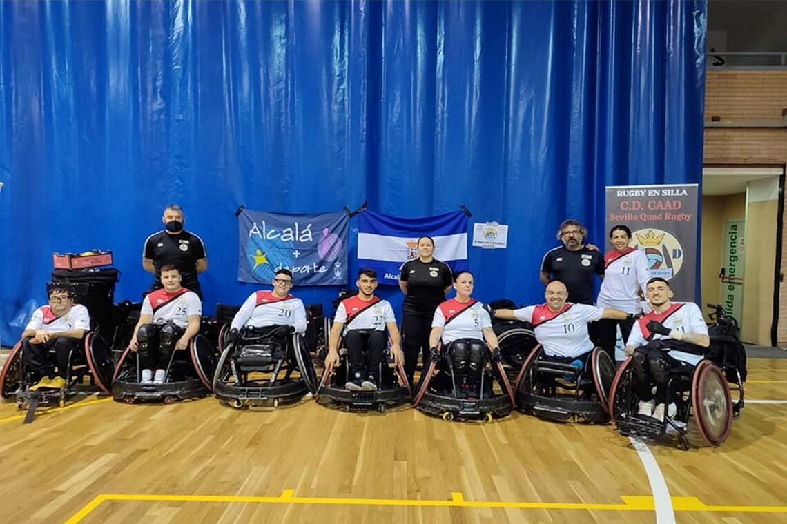 El CAAD Sevilla Quad Rugby viaja a Valencia para su jornada de la fase de grupos