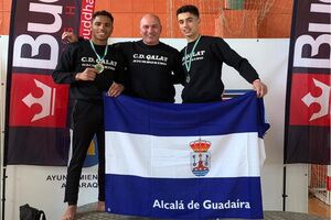 Diogo Miguel Silva y Antonio Muñoz López, campeón y subcampeón de Andalucía de Kick Boxing