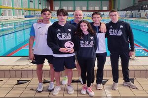 El Club Natación Alcalá es tercero de España en la clasificación masculina del Campeonato de España Infantil-Invierno