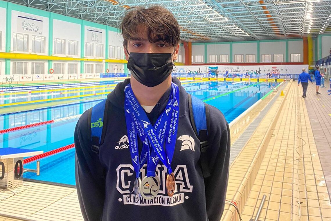 El nadador del C.N. Alcalá, Adrián Martínez, convocado para el Festival Olímpico de la Juventud Europea (FOJE)