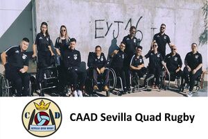 El CAAD Sevilla Quad Rugby viaja a Soria donde el primer escollo a superar es el Adapta de Zaragoza para acceder a la lucha por las medallas