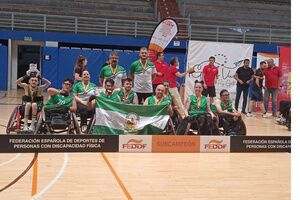 La Selección Andaluza de rugby en silla obtiene la medalla de plata en el Campeonato de Territoriales en Getafe