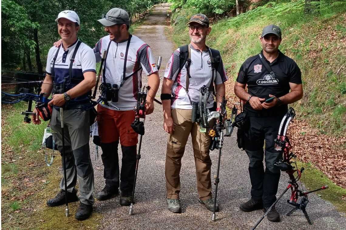 Tres arqueros del Club Arcoguadaíra se proclaman campeones de España de 3D