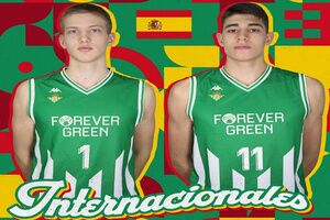 Los alcalareños Luis García y David Gómez convocados por la Selección Española de baloncesto U-18