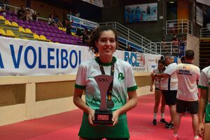 Miranda Rodríguez, se proclama subcampeona de España de voleibol en Valladolid con la selección andaluza