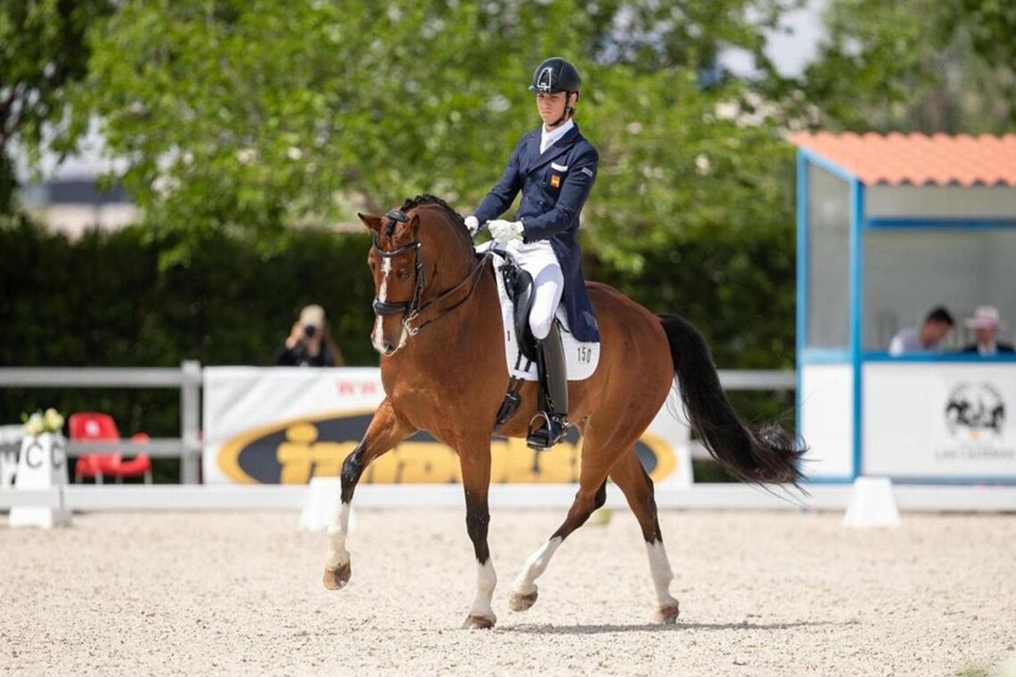 Un alcalareño en el Campeonato de Europa de doma clásica