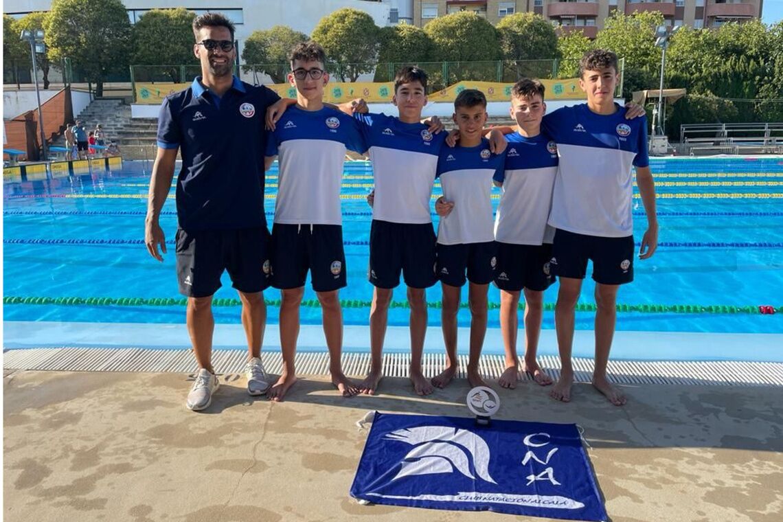 La natación alcalareña alevín hacen historia siendo subcampeones de España