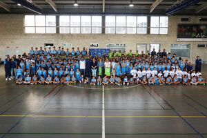 El Club Baloncesto Qalat realiza su presentación oficial de toda su cantera y equipos de competición