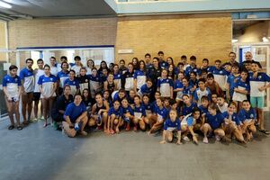 La piscina municipal Los Alcores acoge la 43 edición del Trofeo Natación Nuestra Señora del Águila