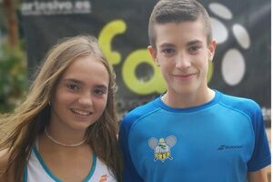 Jesús Álvarez y Julia Postigo, reciben la llamada de la Selección Sevillana de pádel