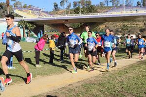 Unos 1.500 participantes disfrutan de las riberas del Guadaíra en el Circuito Provincial de Campo a Través