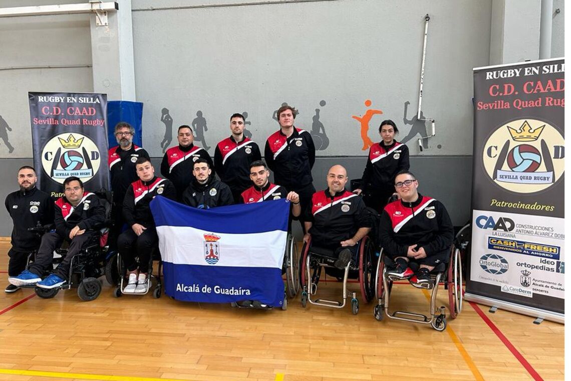 CAAD Sevilla Quad Rugby cumple en la quinta jornada de la Liga Nacional en Valencia entre los cuatro mejores del país