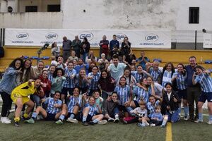 El equipo filial del AZVI - Ciudad Alcalá CF, se proclama campeonas de Liga dos jornadas antes