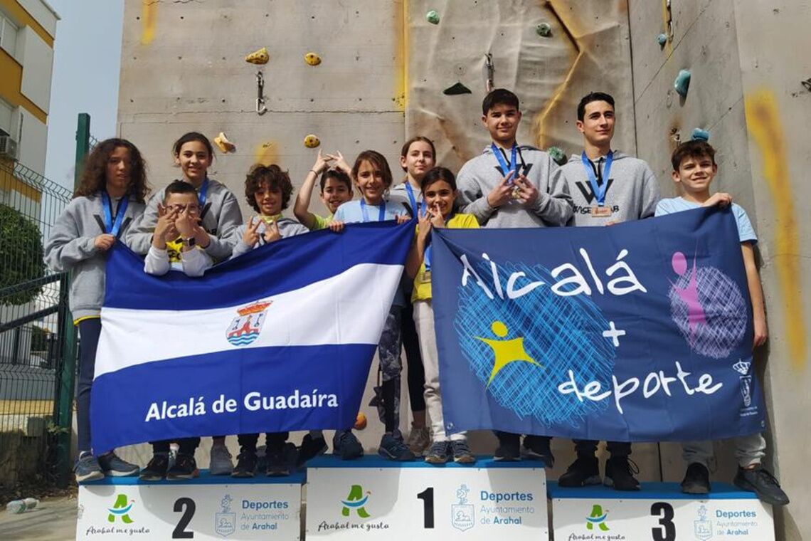 El WiseClimb obtiene metales en la primera competición de la temporada