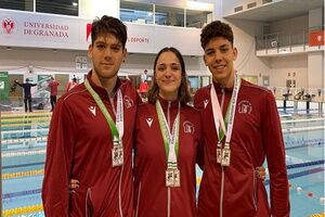 Pleno de metales del CN Alcalá en el Campeonato de Andalucía Universitario