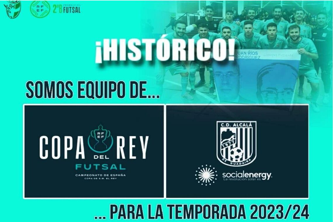 La historia del fútbol sala en Alcalá se sigue escribiendo con letras de oro