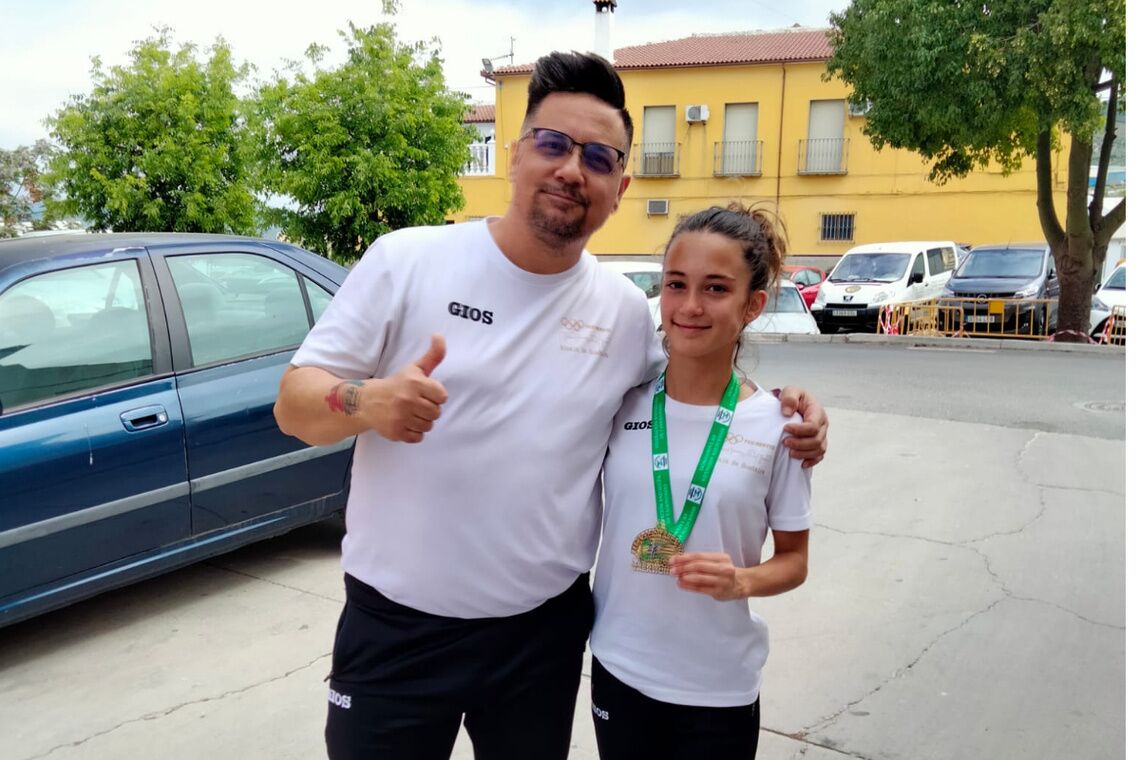 Daniela Fernández Rufo medalla de bronce en el Campeonato de Andalucía