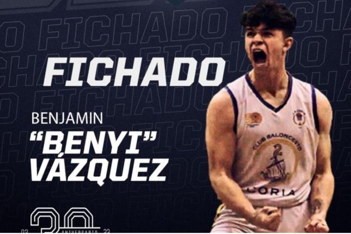 Benjamín Vázquez “Benyi” ficha por el Club Baloncesto Morón para participar en la LEB Plata