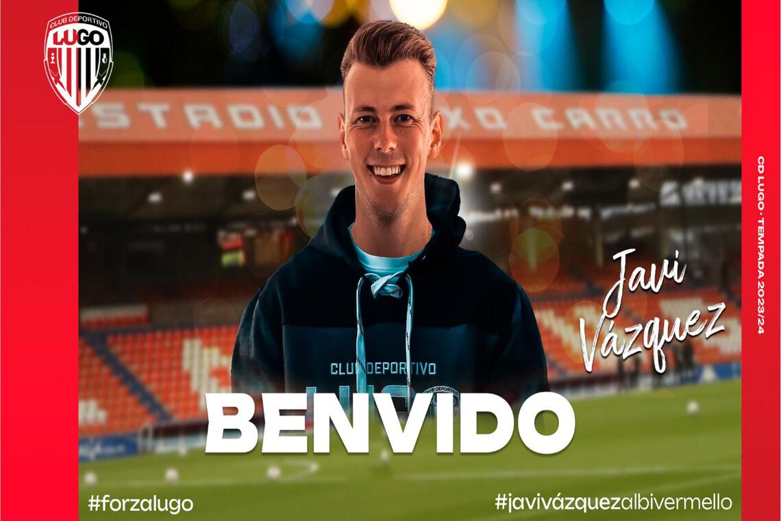 Javi Vázquez nuevo jugador del CD Lugo