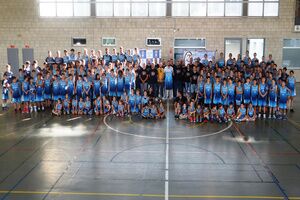 Puesta en escena de la gran familia del Club Baloncesto Qalat 23/24