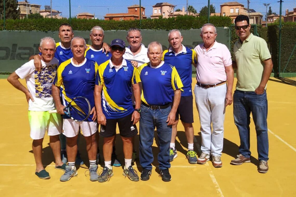 Gesta deportiva en el Club Tenis Oromana en veteranos