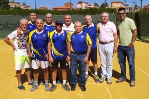 Gesta deportiva en el Club Tenis Oromana en veteranos