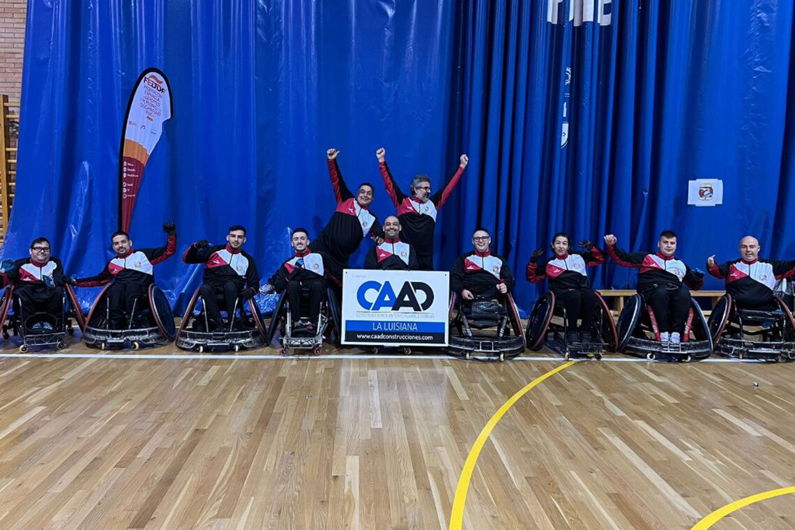 Pleno de victorias del Dragones del CAAD Quad Rugby en Illescas en la primera cita de Liga Nacional