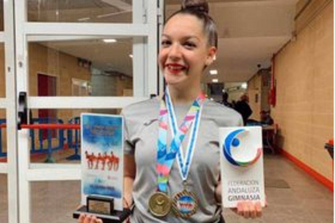 Alicia Bermúdez Ponce, Campeona de Andalucía de Gimnasia Rítmica cadete base
