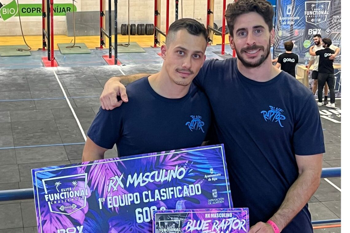 Los alcalareños Arturo Amuedo y Fran de Pena logran el primer puesto en la competición Elite Functional Challenge Edicion, de CrossFit