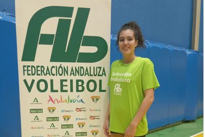 La alcalareña Miranda Rodríguez Valle, convocada por la Federación Andaluza de Voleibol