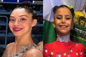 Las hermanas que sueñan y comparten una misma pasión, la gimnasia rítmica