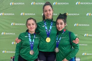 Triunfos de las alcalareñas del Club Lucha Milu en la liga Iberdrola